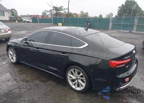 2022 Audi A5 Sportback Premium 40 Tfsi Quattro S Tronic from USA, damaged, VIN WAUABCF55NA006068